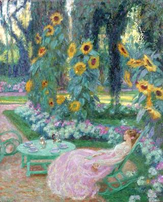 Tea Time in the Garden