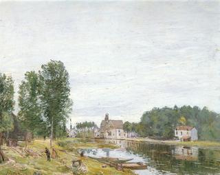 Moret-sur-Loing, Rainy Weather