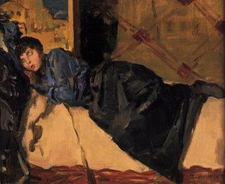 Sleeping woman