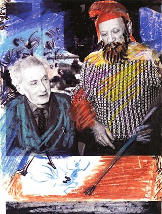 Self-Portrait with Ilya Ehrenburg