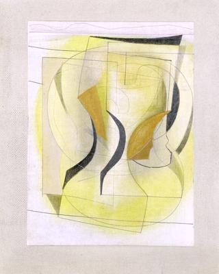 Still Life, Linear (Goblets)