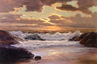 Sunset at Sea