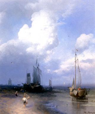Dutch Coastal Scene