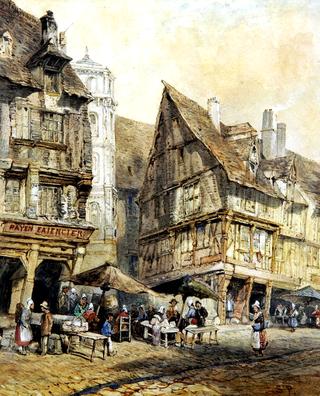 Continental street scene