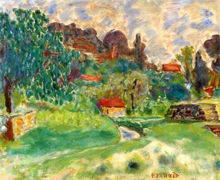 Landscape of Cagnes