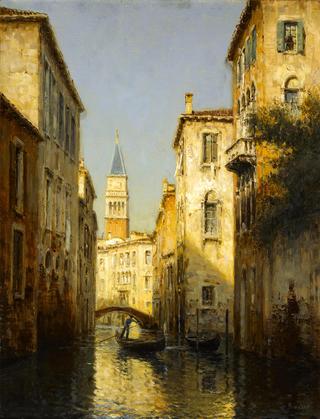 A Quiet Canal, Venice