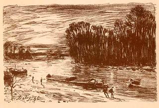 Banks of the Loing near Saint-Mammes
