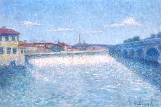 The Pont de Halage de Tounis in Toulouse