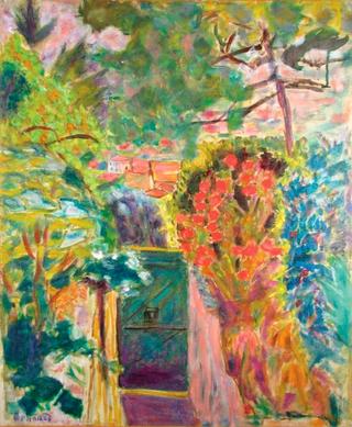 Gate at the Villa Bosquet at Le Cannet
