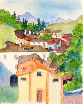 Landscape in Ticino