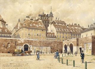 View of the city from Rotenthurm gate
