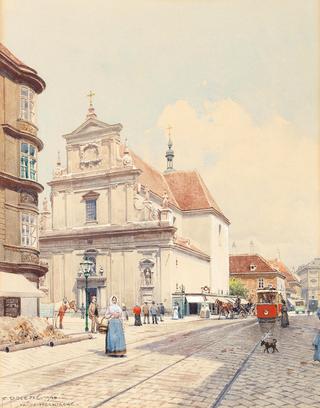 Die Karmeliterkirche in der Taborstraße