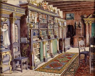 Castle Kreuzenstein, Library