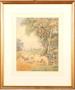 Sheep in a Landscape