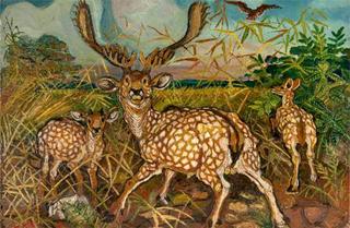 Deer in a Landscape