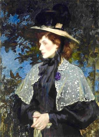 Portrait of Florence, the artist's wife