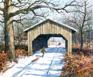 Covered Bridge in Fairfax, Virginia