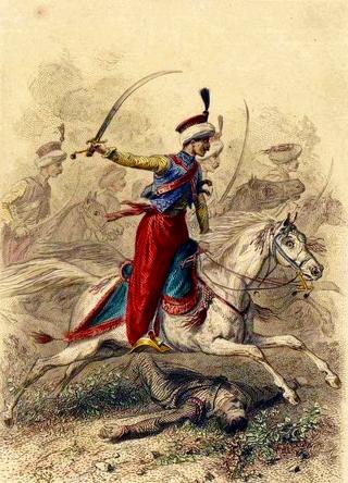 Mamelouks à la charge