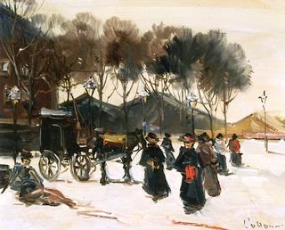 Winter Street Scene
