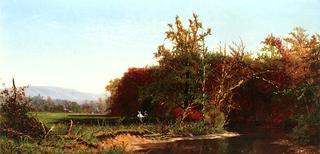 Hunters in a Fall Landscape