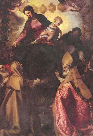 Madonna of the Rosary and St. Dominic of Guzmán