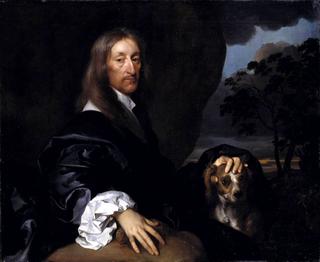 Portrait of a Gentleman with a Dog