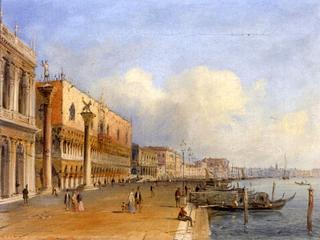 View of Venice from the Riva deli Schiavoni