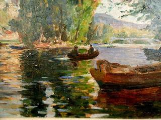 Boating on the River