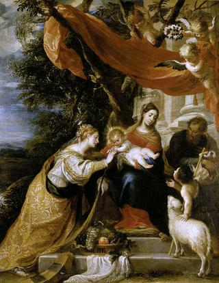 Mystical espousals of Saint Catherine