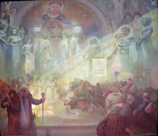 The Slav Epic cycle No.17: The Holy Mount Athos