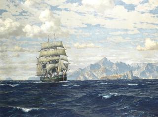 Tall Ship off Crete