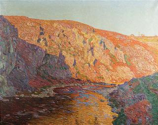 The Creuse River, Evening at Crozan