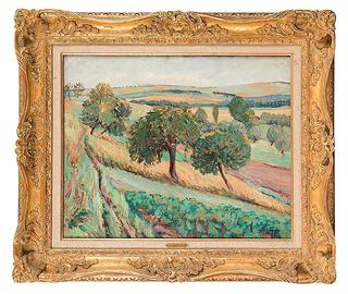 Landscape of Creuse Valley