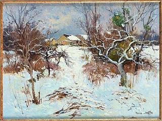 Winter in Presles