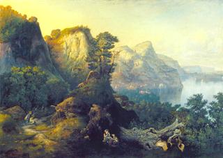 Mountain Landscape with a Lake