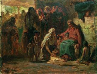 Christ Blessing Children