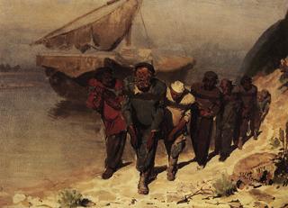 Barge Haulers on the Volga