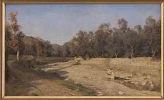 The riverbed in Bordighera