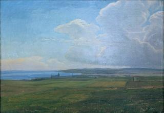 View of Aarhus from Vorregårds Mark