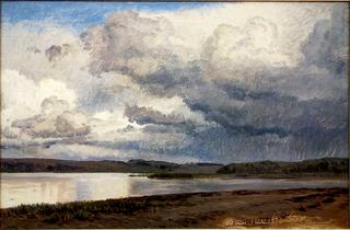 View of Lake Julso, Danemark