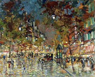 Paris at night