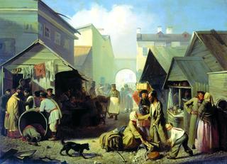 Marketplace in St. Petersburg