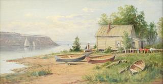 Fisherman Shack on Hudson River