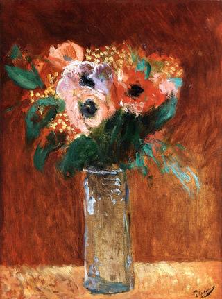 Vase of Anemones