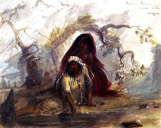 Indian Women, Snake Tribe, Oregon