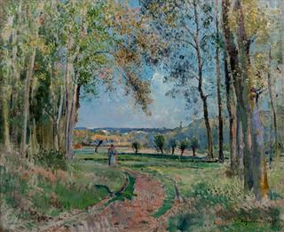 Landscape with Figure