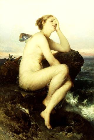 A Nymph By The Sea