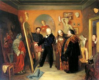 In the Artist's Studio