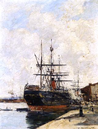 Le Havre, Loading a Freighter