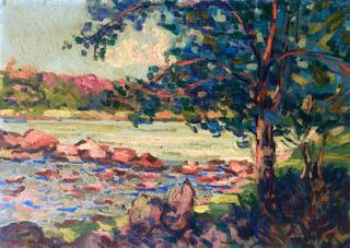 The Creuse at Genetin
